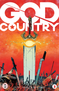 Valofax, god of blades, cover of God Country
