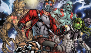 The Guardians of the Galaxy Marvel superhero team iconic characters