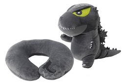 Godzilla Travel Pillow Plush|Classic Imports | Medium image 1