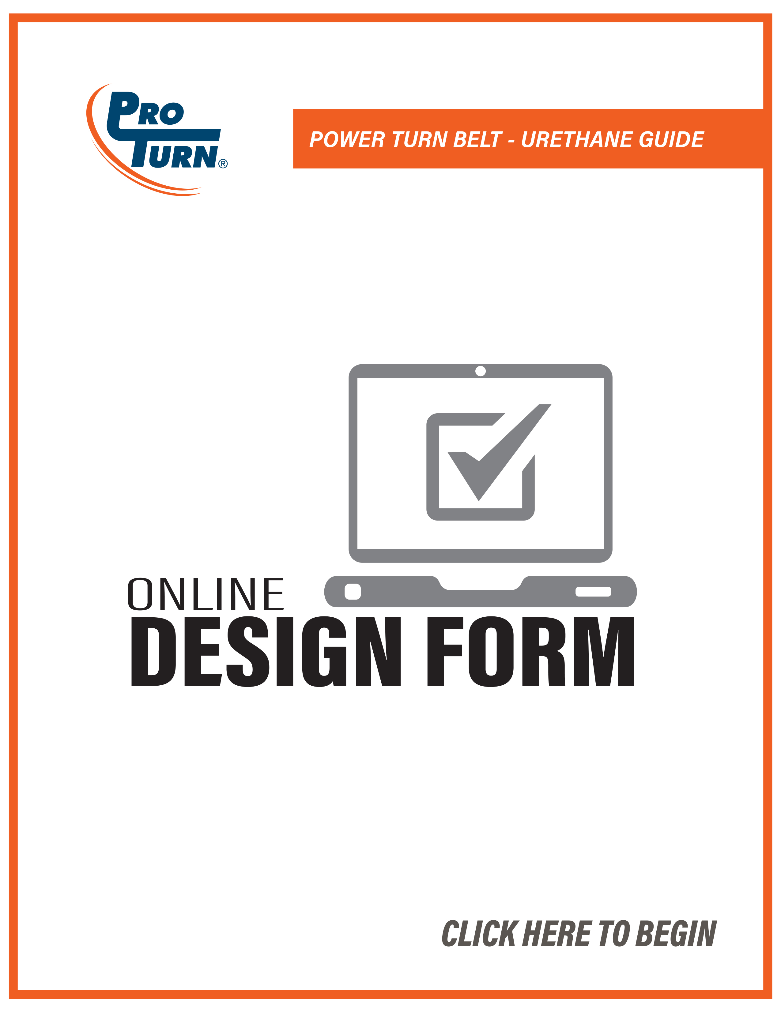 ProTurn - Power Turn Belt - Urethane Guide Form