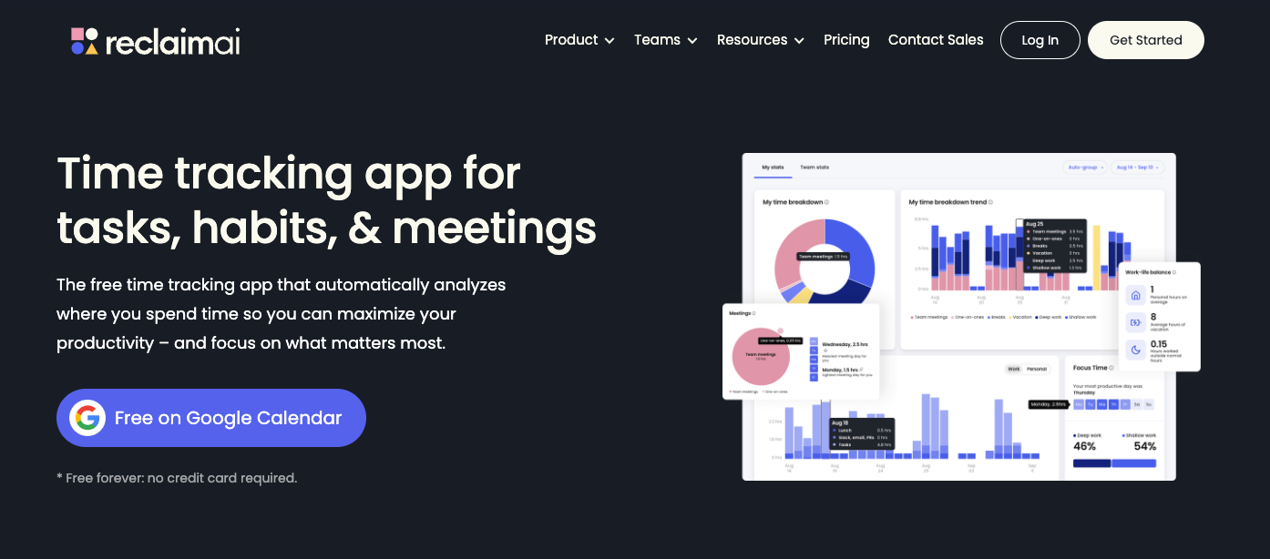 10 Best Time Tracking Apps of 2024 (Free Tools) | Reclaim
