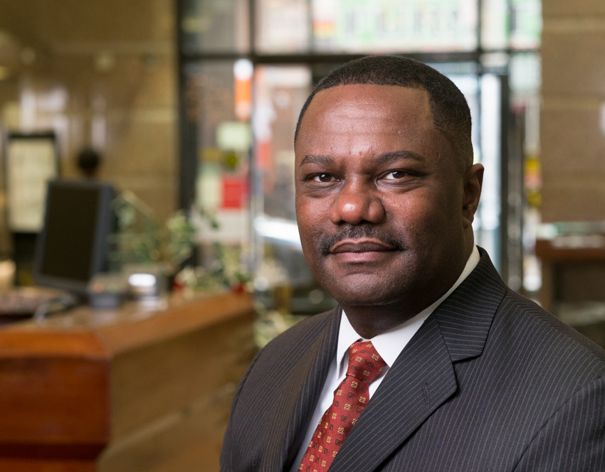 Michael Pugh CEO of Carver Federal Savings Bank