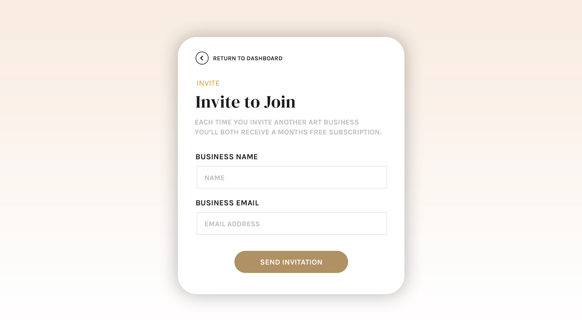 invite to join form