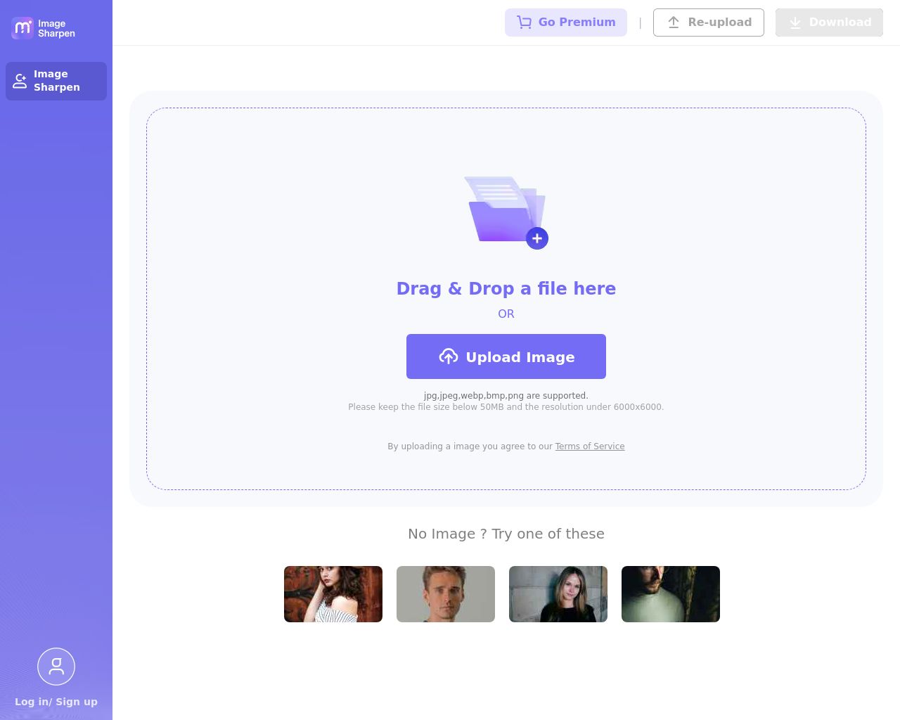 Make Portraits Clearer Automatically Online