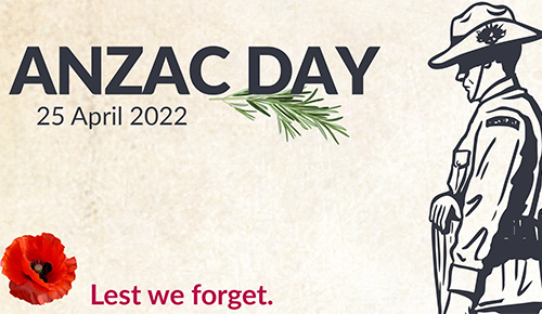 As we commemorate ANZAC Day in public for the first time in two years, we remember those who have served and continue to serve.