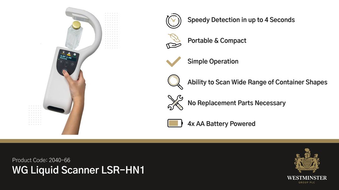 Handheld Liquid Explosive Detection Scanner