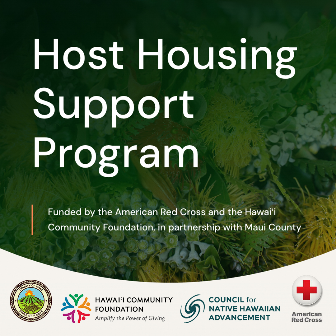 Resource Apply for Maui Host Housing Support Program for 3752,000