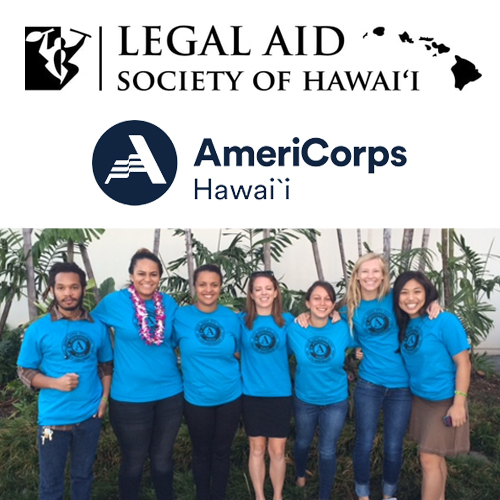 Resource Legal Aid Society of Hawai‘i’s AmeriCorps Project Kaulike