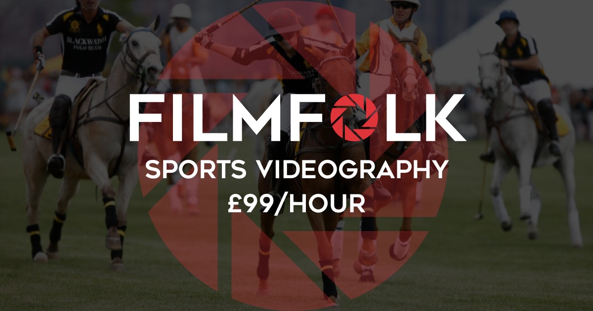 Sports Videographer Only £99/hour Sporting Event Videography