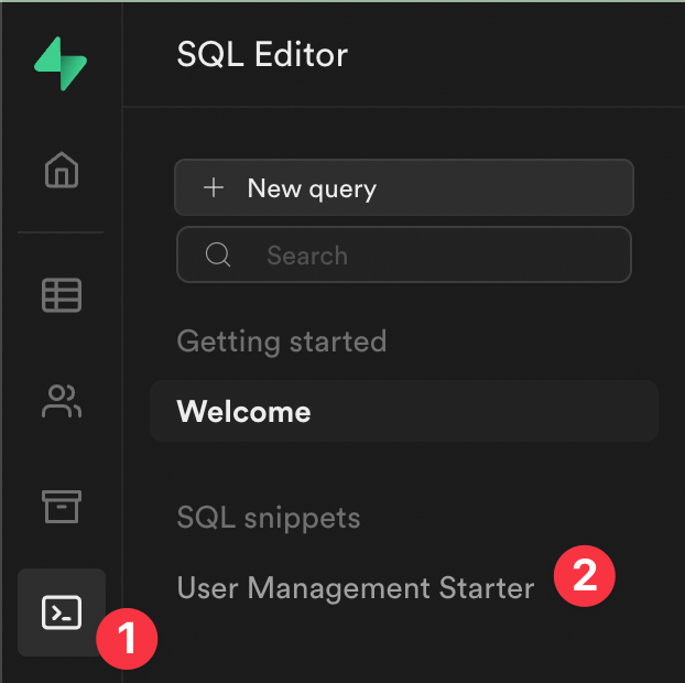 SQL Editor