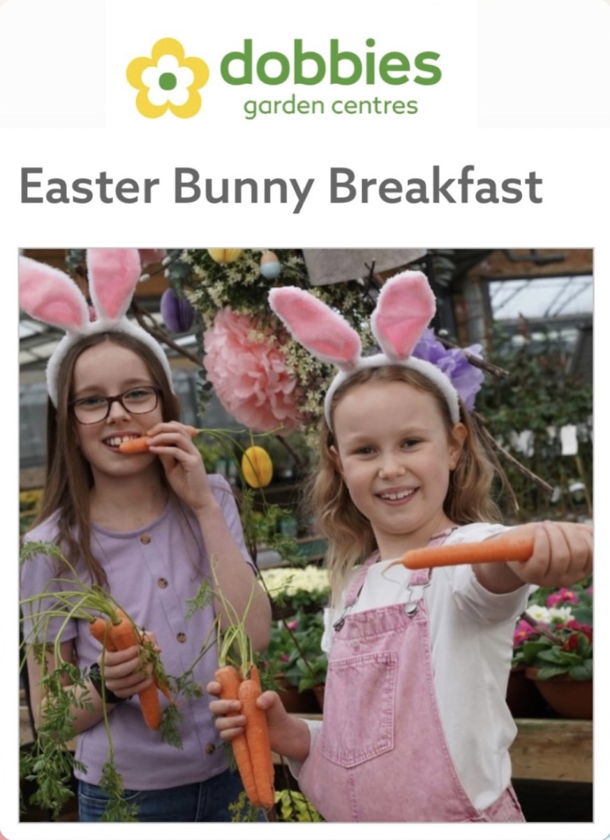 Dobbies Easter Bunny Breakfast