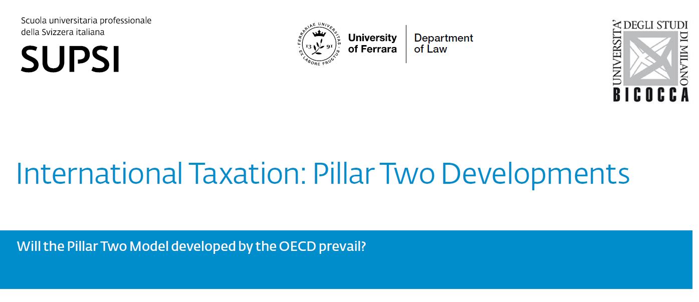 International Taxation Pillar Two Developments
