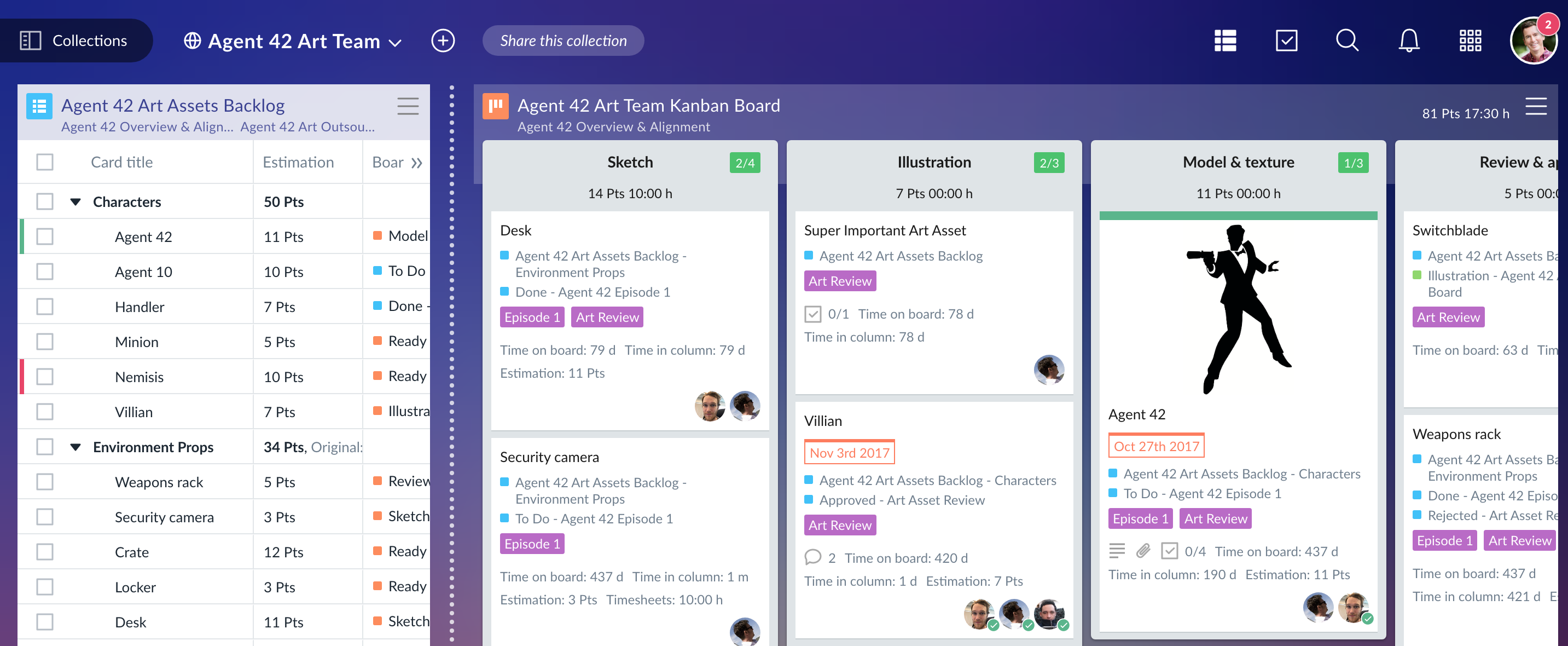 Favro | Agile at Scale — Mixing Scrum and Kanban in Favro