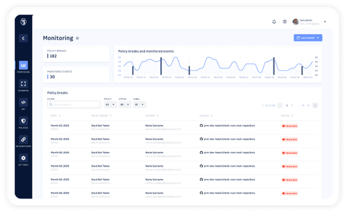 GitHub Security Scan - Scan GitHub for secrets