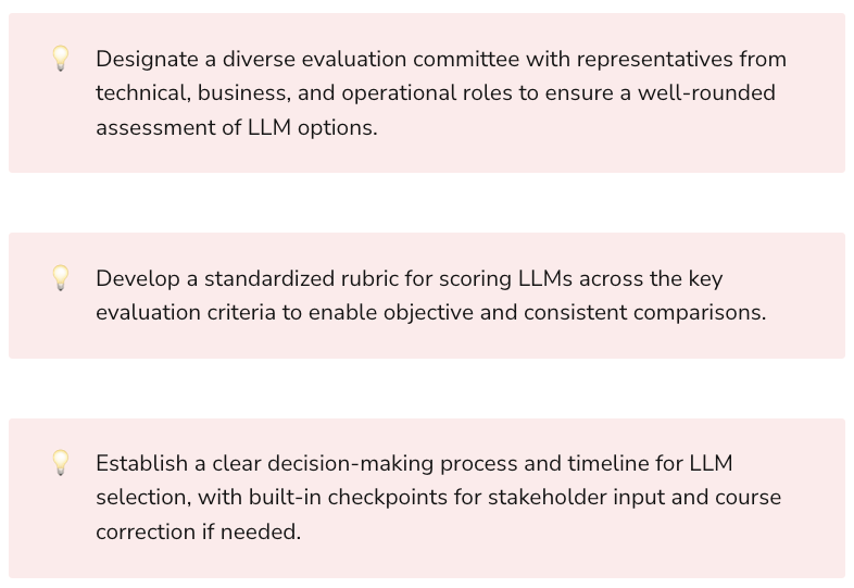 How to Choose the Perfect LLM for Your Organization