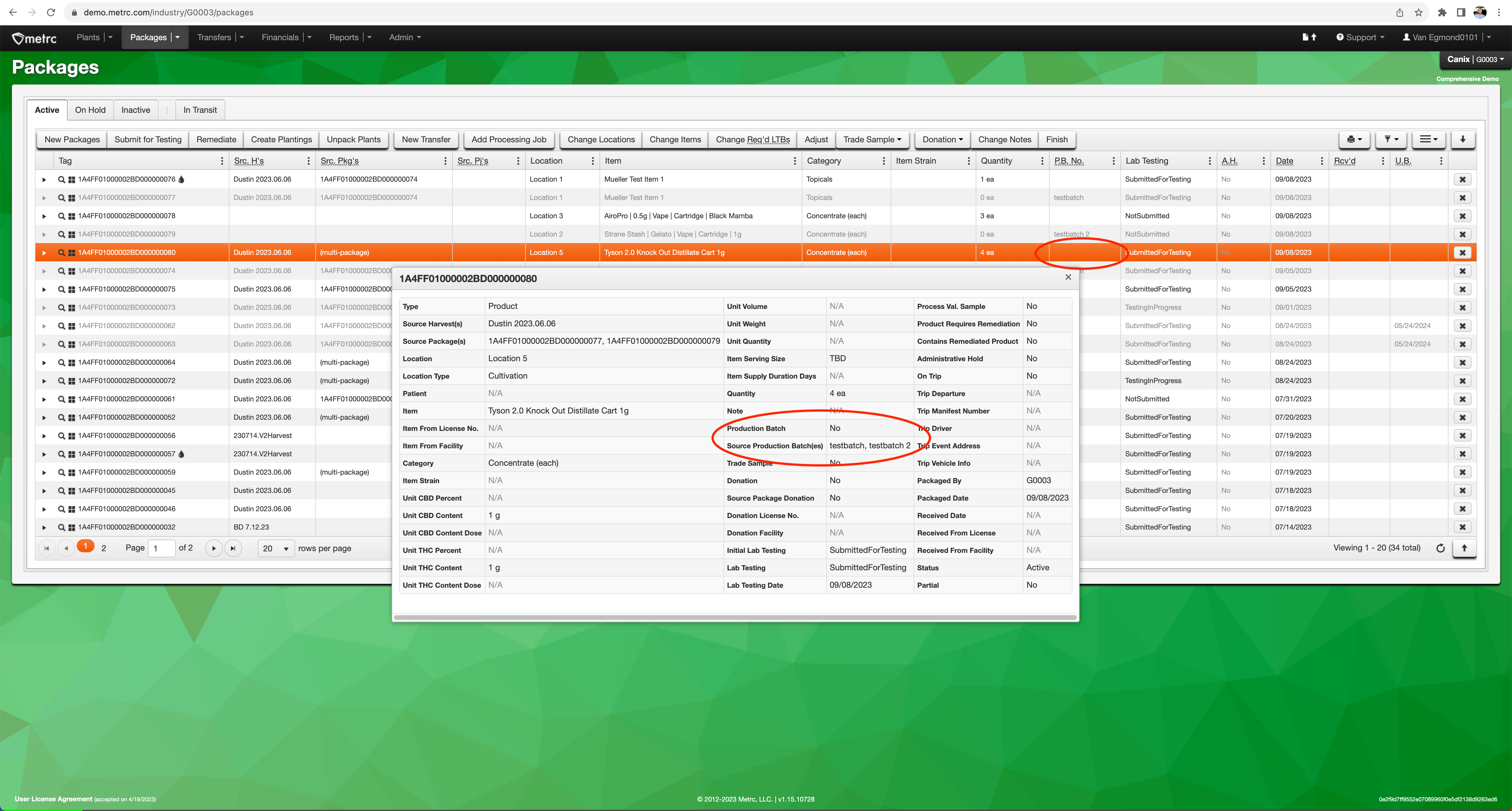 Metrc's Production Batch Update and Its Impact on Canix