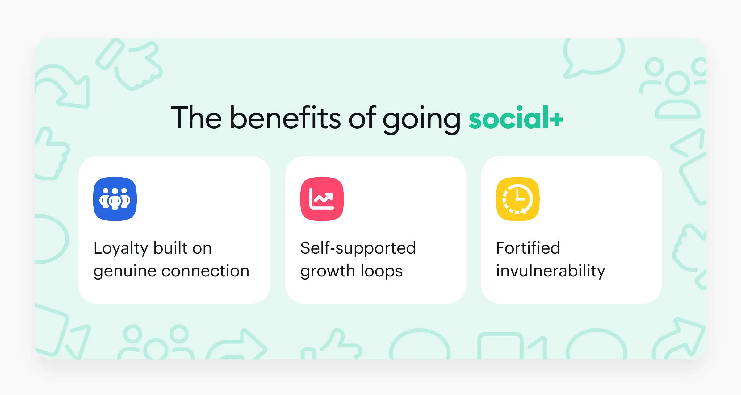 social+ benefits