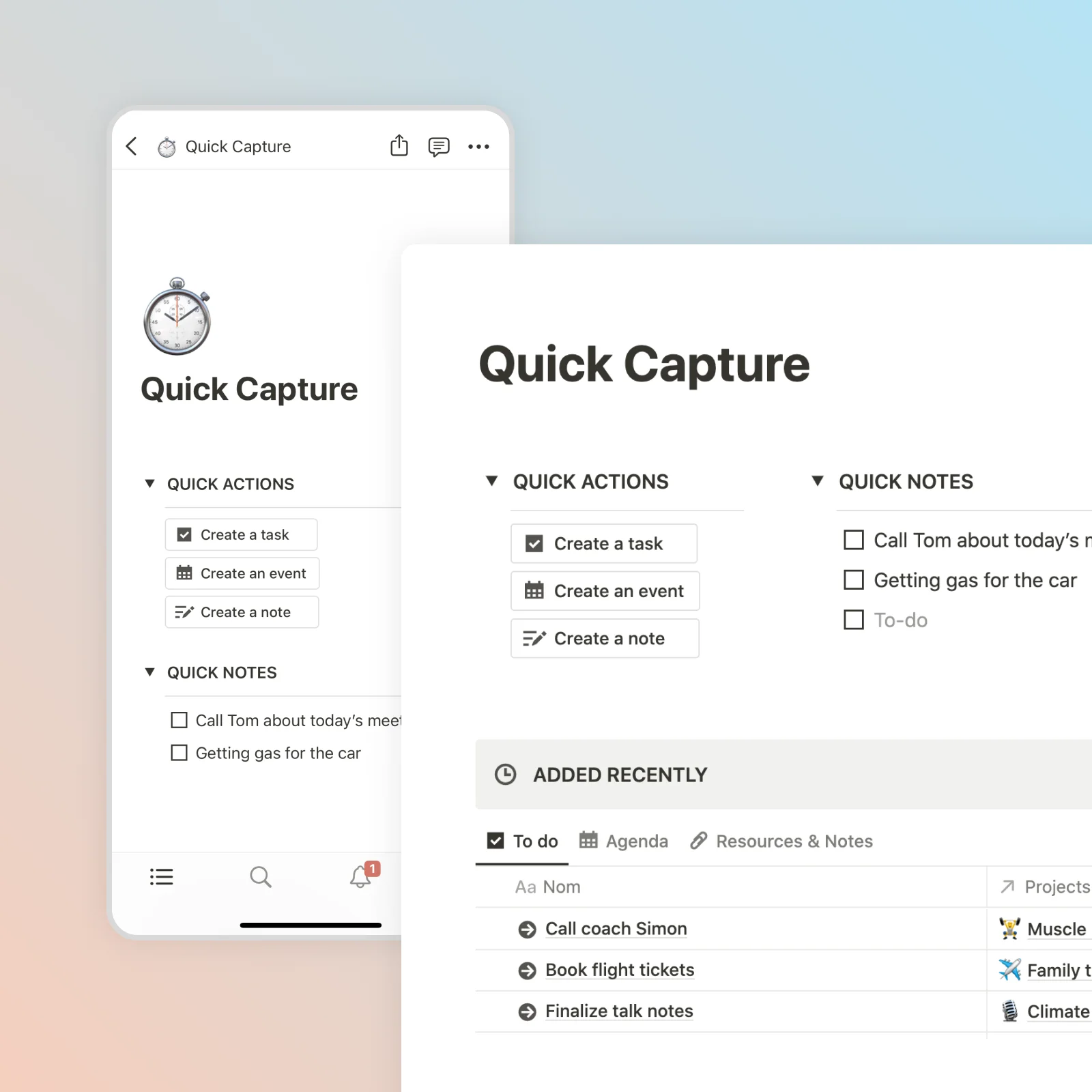 Notion Second Brain - Organize your life & knowledge