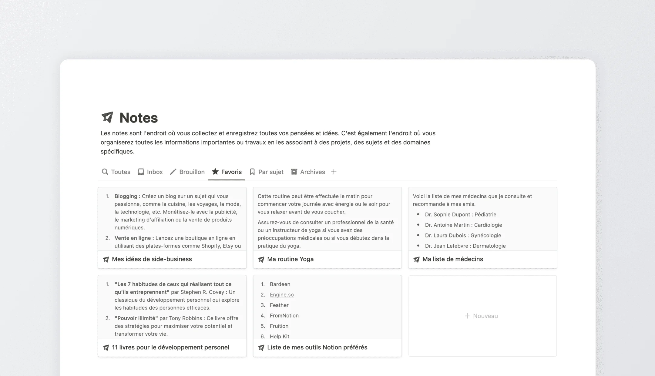 Second Cerveau 2.0 - Simplifiez-vous la vie avec Notion