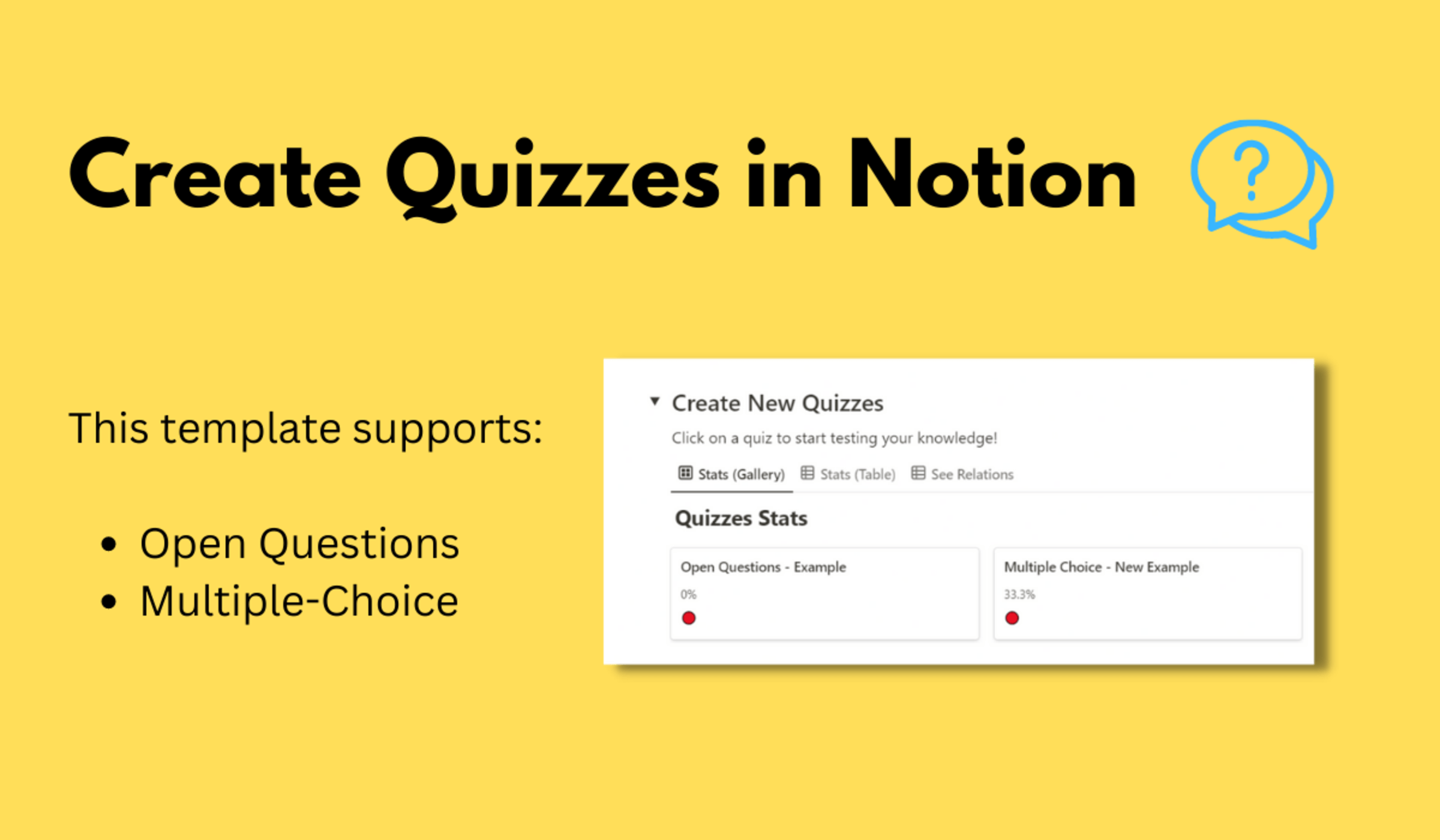 Notion Quiz Maker 