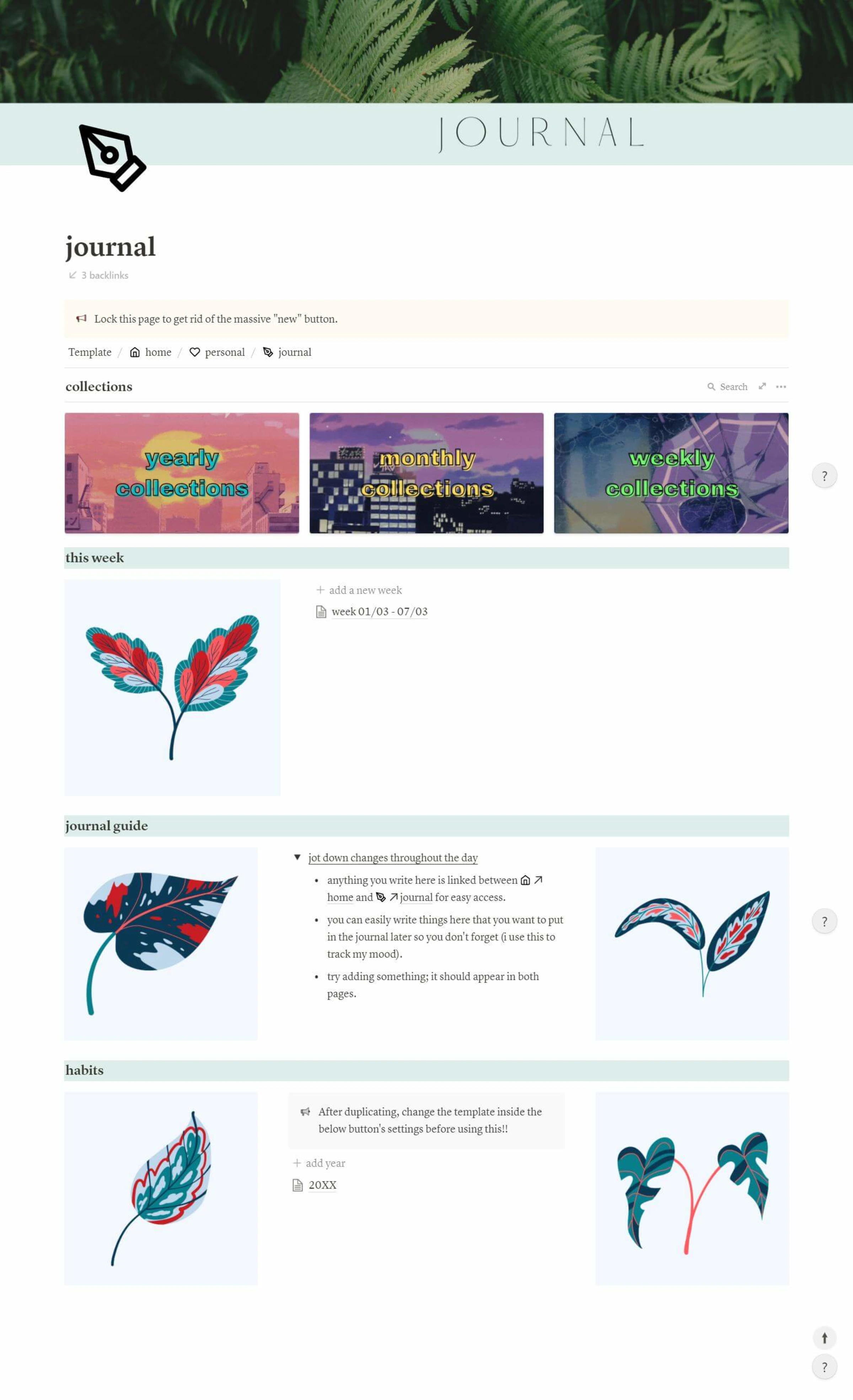 Personal Organisation | Notion Everything