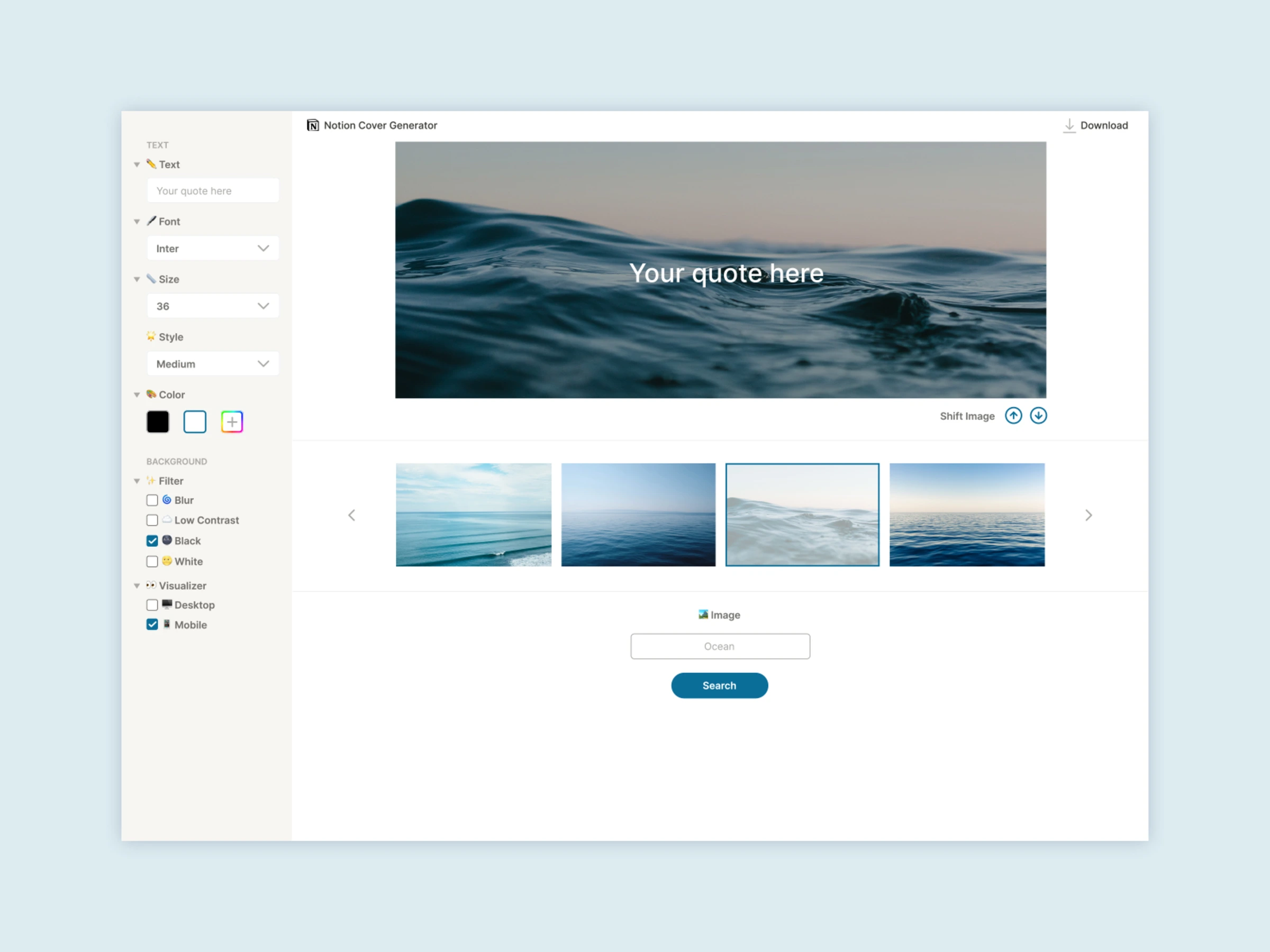 Notion Cover Generator | Notion Everything