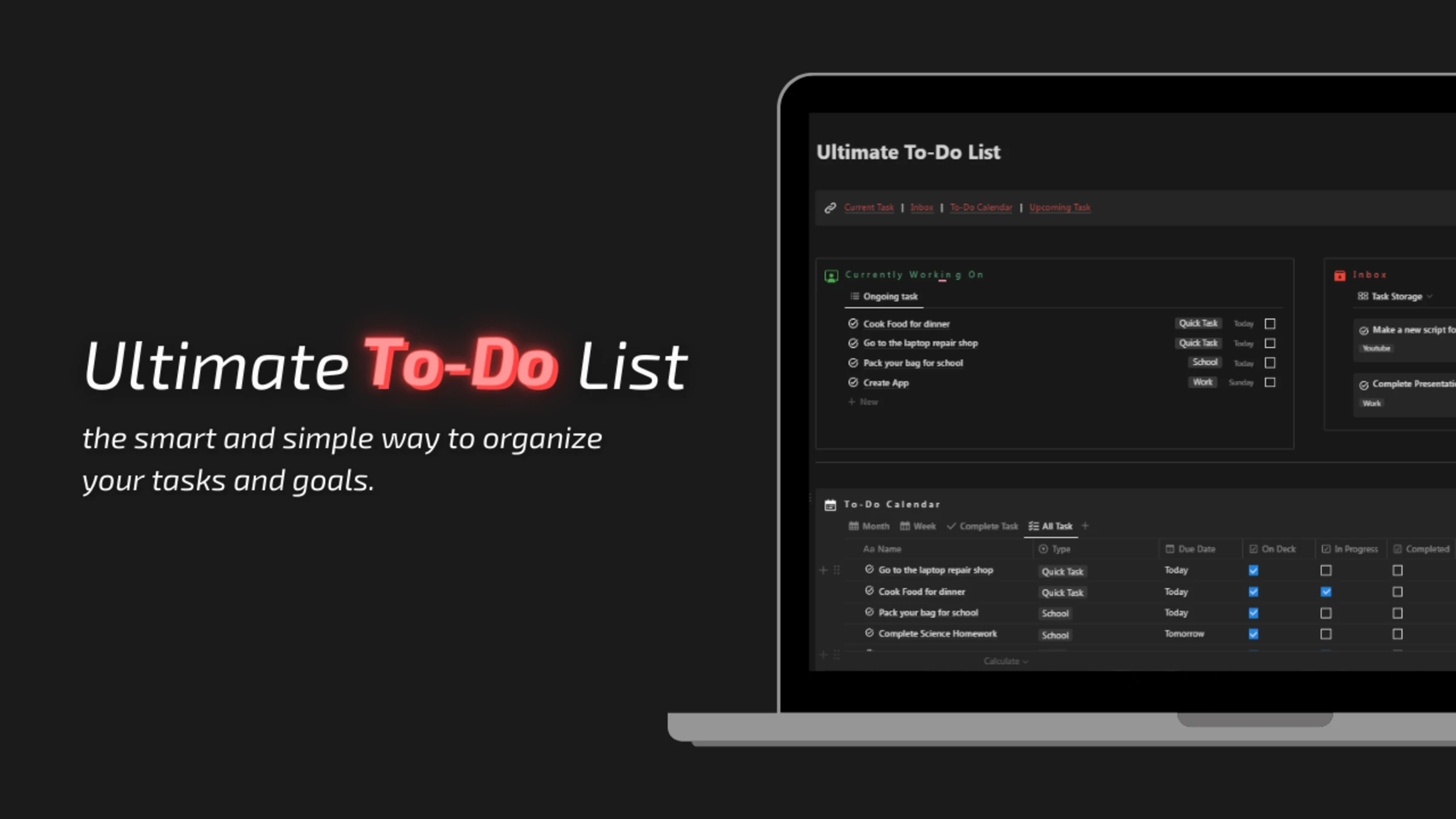 Ultimate To-Do List | Notion Everything