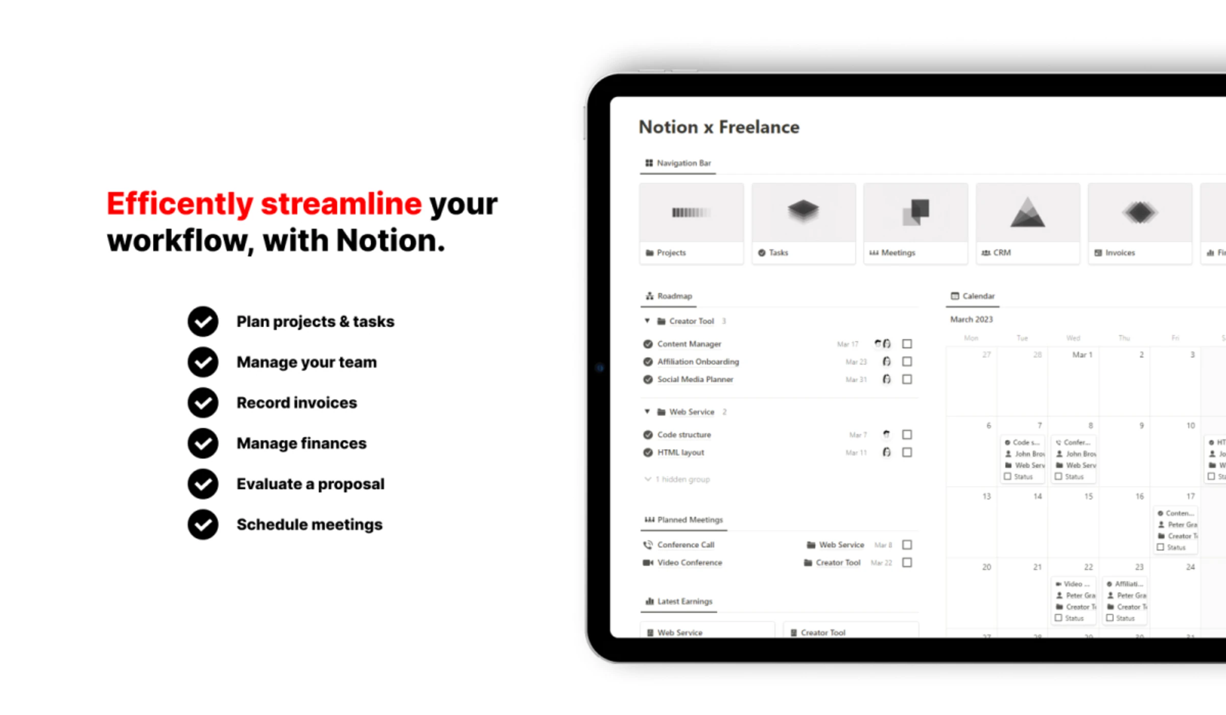 Notion x Freelance