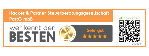 Hacker & Partner Steuerberatungsgesellschaft Partg Mbb www.hacker-steuerberatung.de