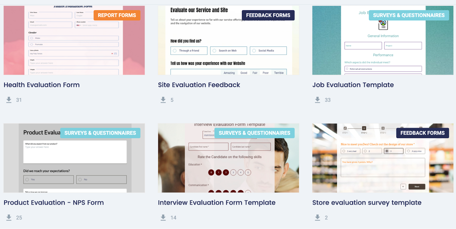 How to make an evaluation form in 5 easy steps - MightyForms