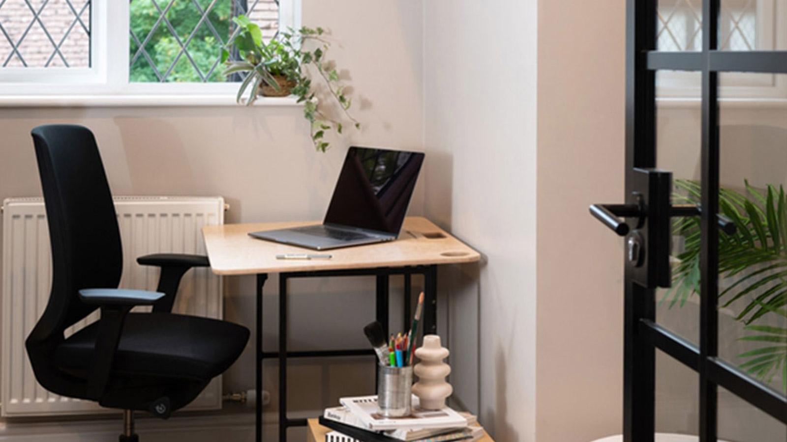 Fold Away Desk / So Home Arlo Foldaway Desk Black Home Office From