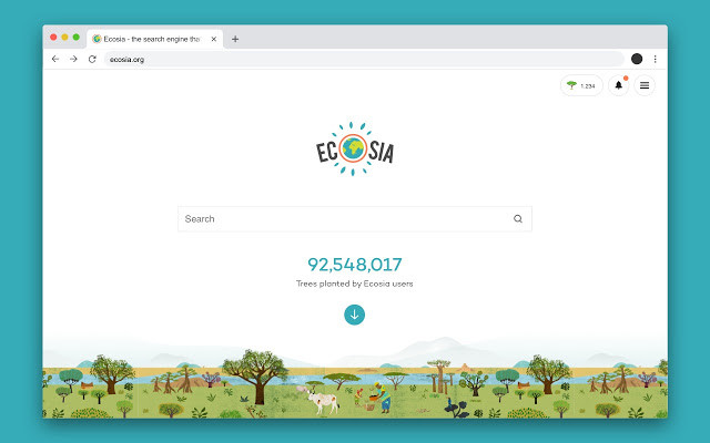 Ecosia คือ