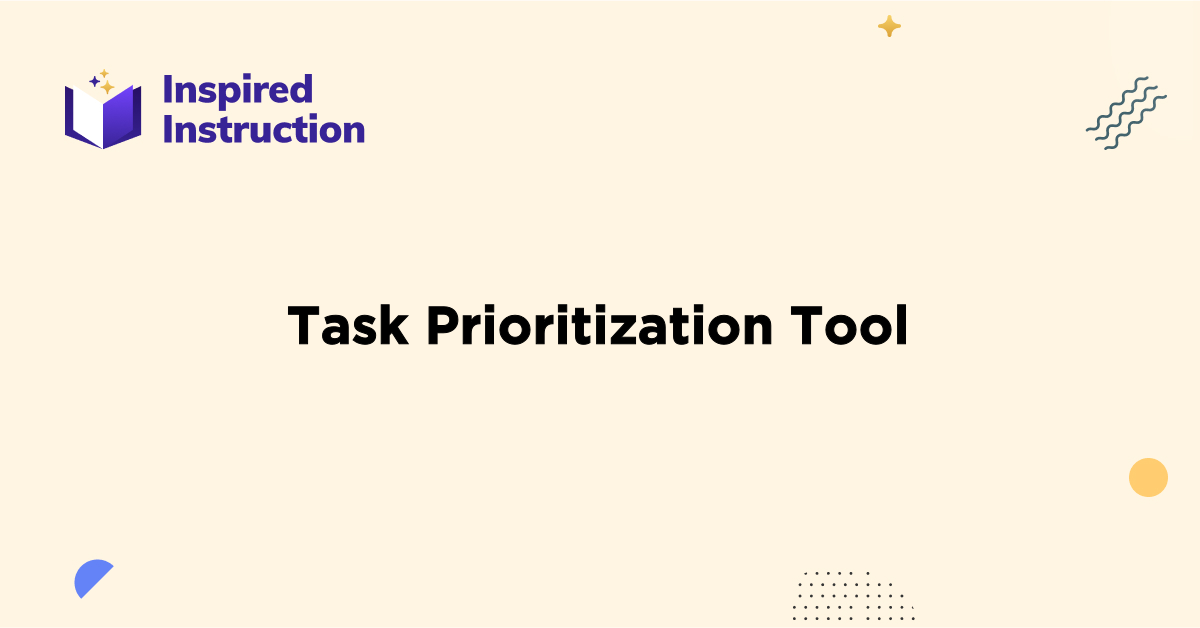 Task Prioritization Tool