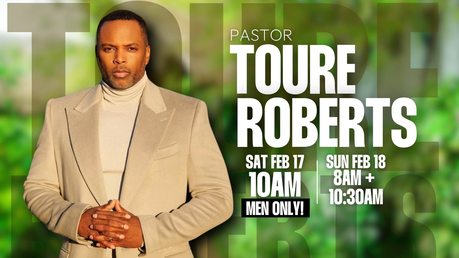 How Old Is Pastor Toure Roberts
