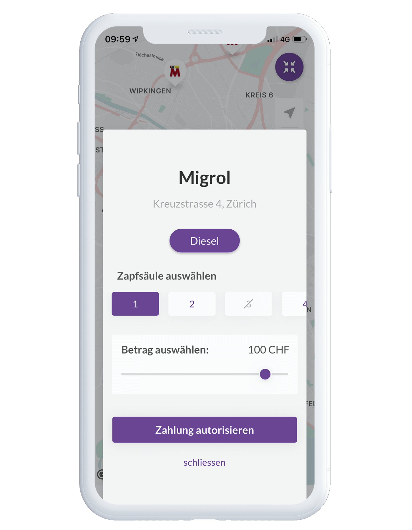 autoSense - B2B Migrol Service