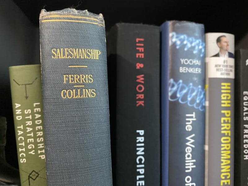 Salesmanship by Elmer Ferris and george Collins, 1924