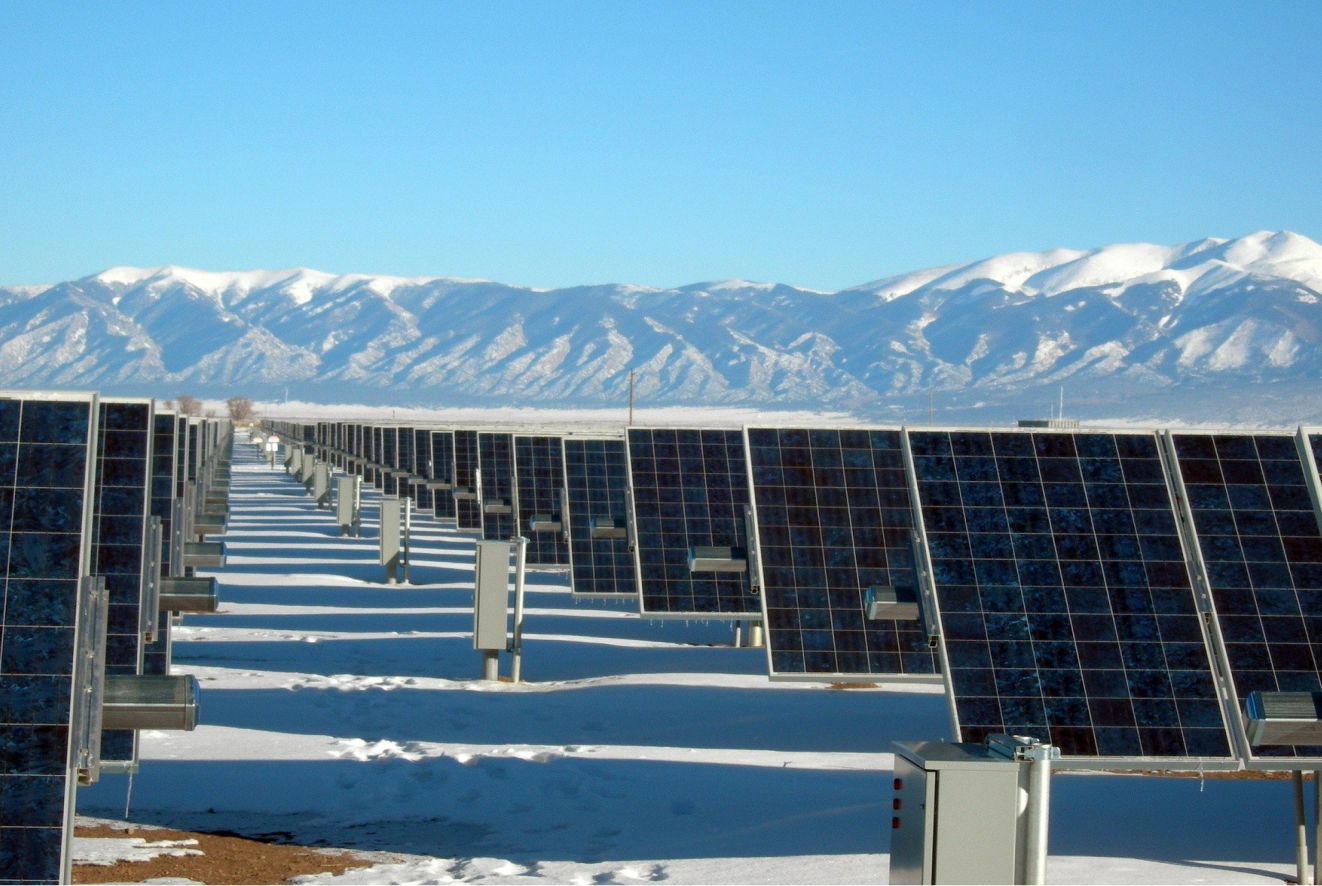 Solar panel farm offsetting project