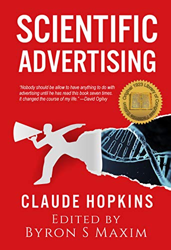 Scientific Advertising by Claude Hopkins book cover