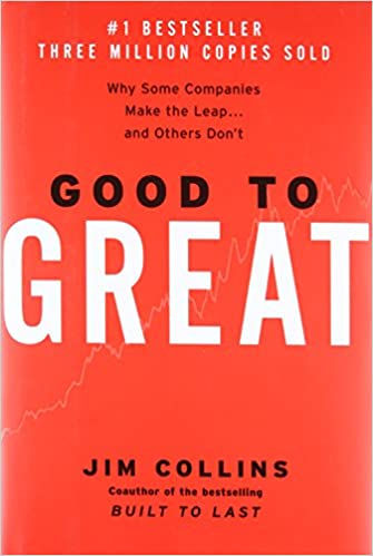 Good to Great by Jim Collins book cover