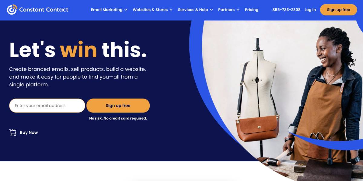 Constant Contact email marketing tool