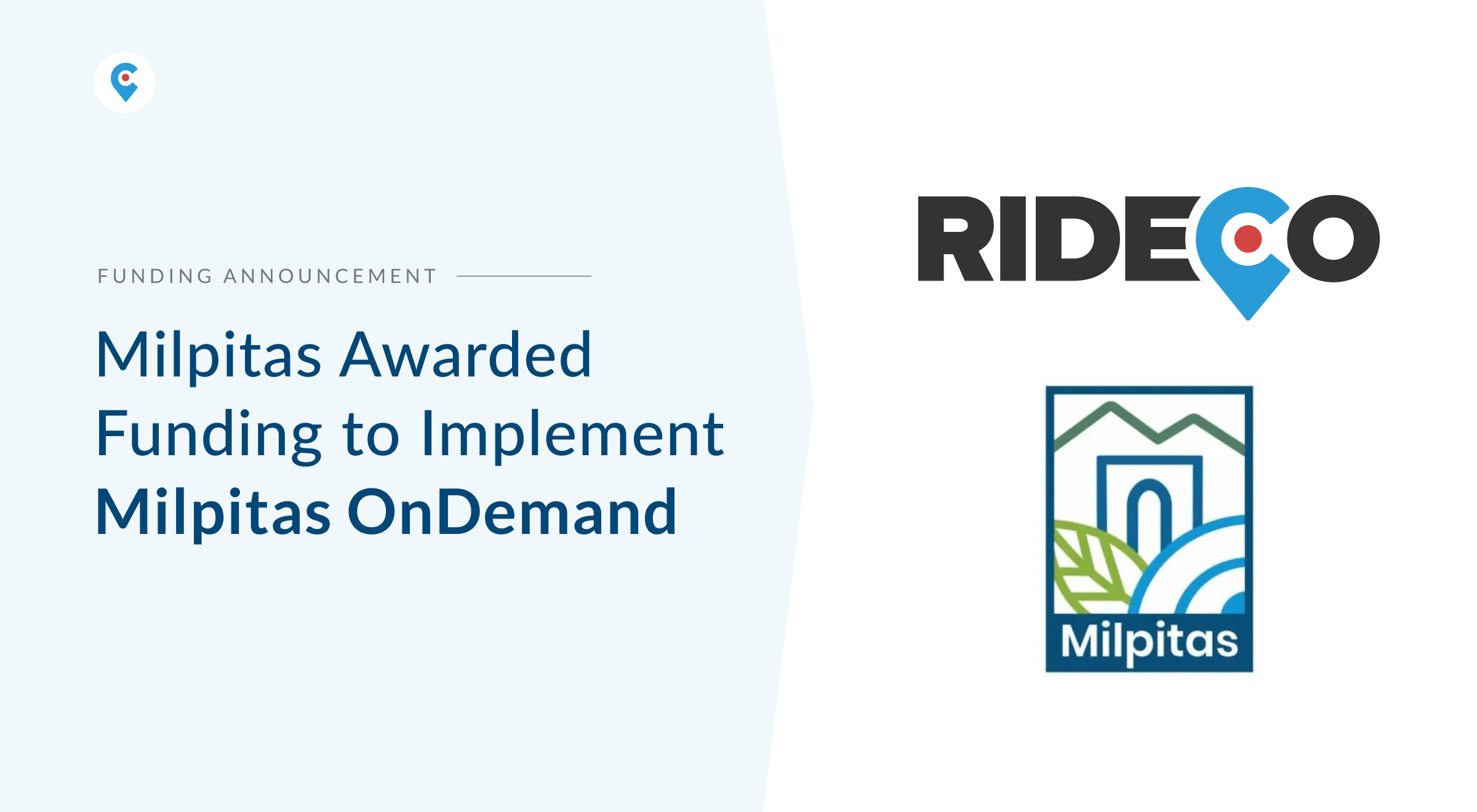 Milpitas Awarded Over 1.08 Million Dollars to Implement Milpitas