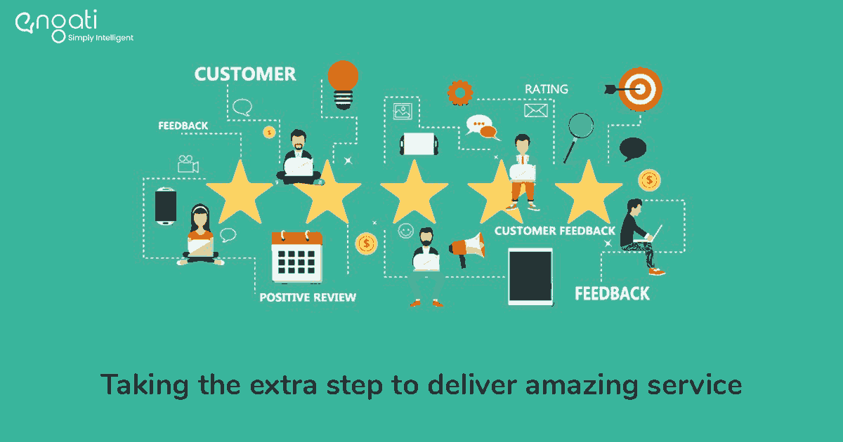 Extra steps to deliver amazing customer service