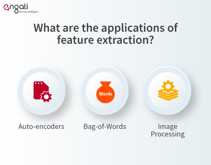 What are the applications of feature extraction?