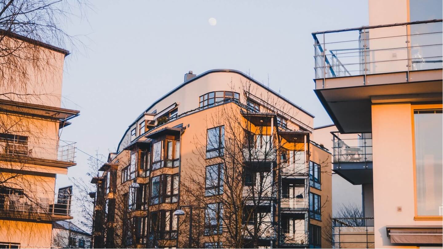 A multi-family building