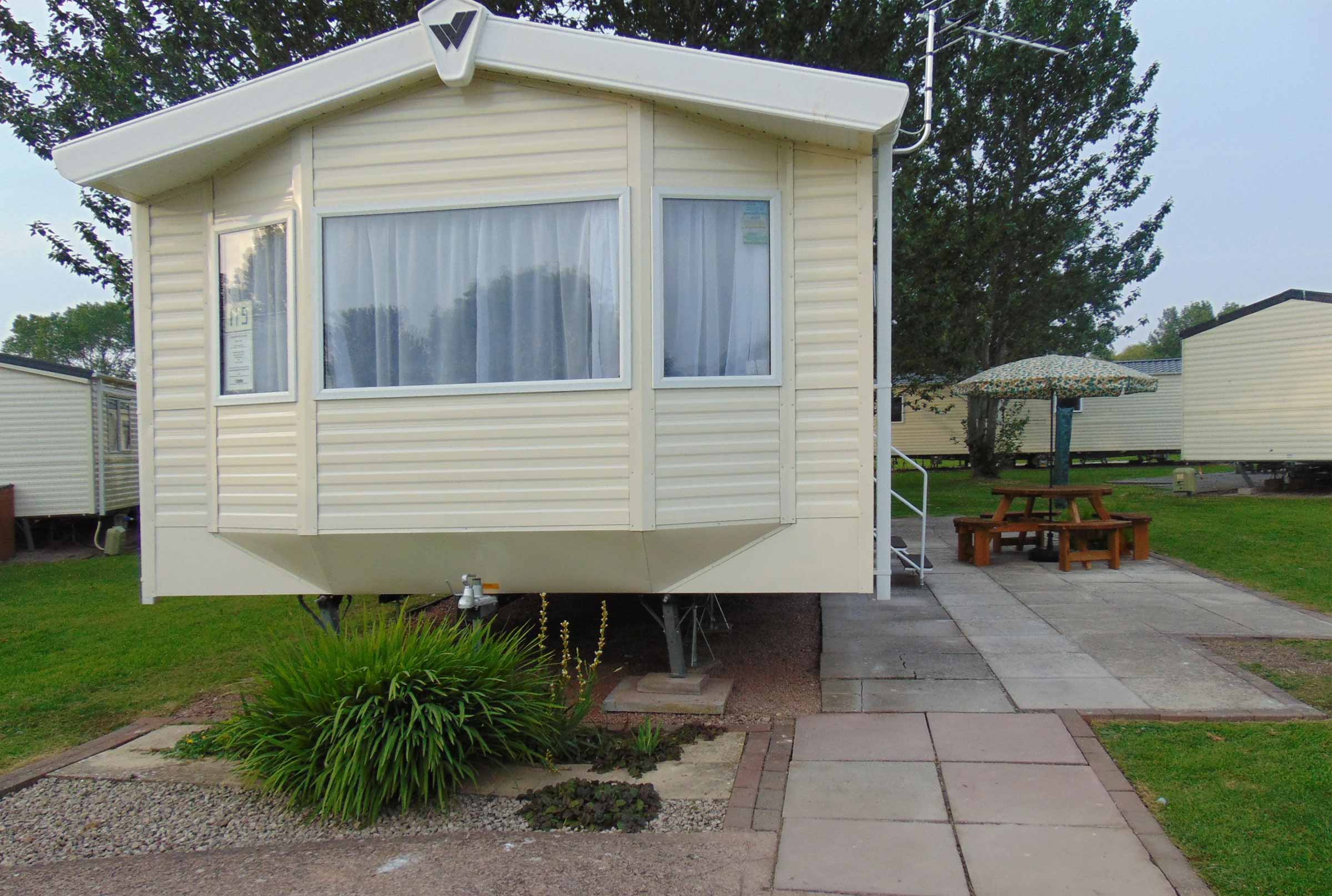 Caravan 119 River Cove Dawn's Caravan Hire Butlin's Minehead