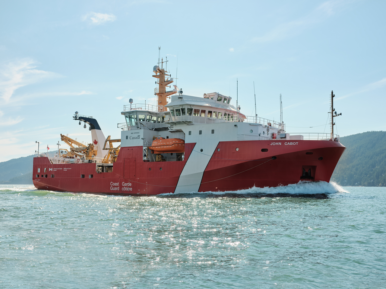 An image of a Seaspan vessel.