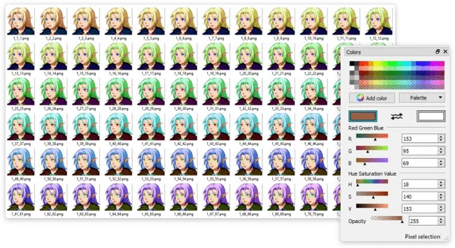 game-character-hub-portfolio-edition-powerful-palette-editor-screenshot