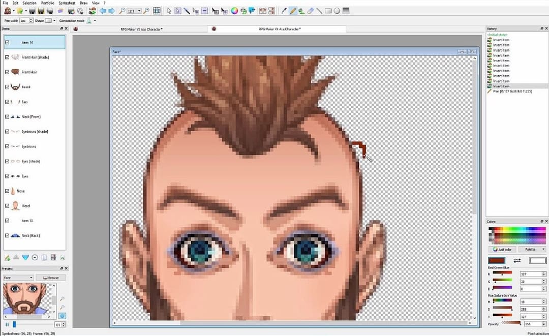 Game Character Hub Portfolio Edition RPG Maker Create Your Own Game!