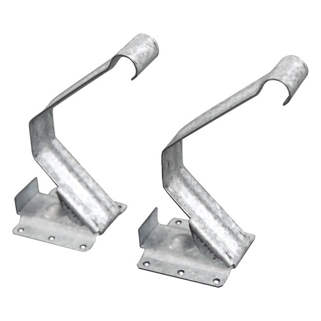 Quad Gutter Brackets - Zincalume - 150mm