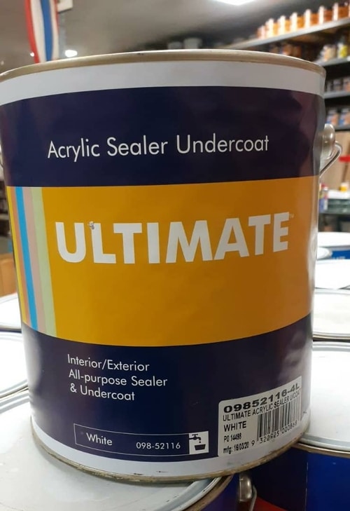 Ultimate Ultimate Acrylic Sealer Undercoat 4L